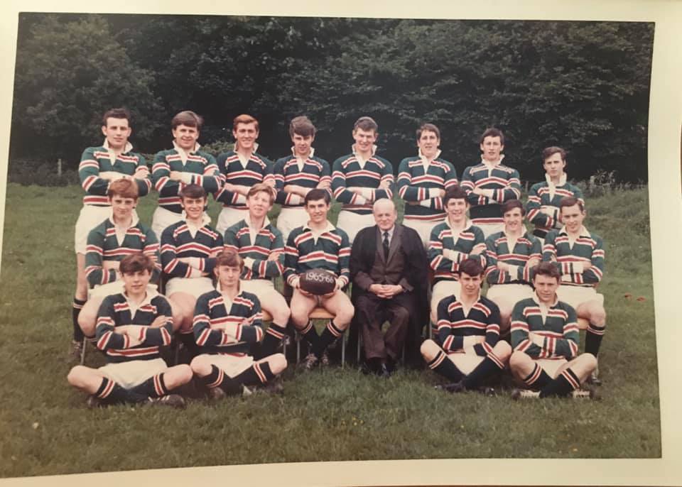 School 2nd XV Rugby Team 196566 Llanelli Boys Grammar School Old